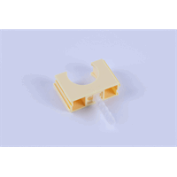 Pipelife Polfix+Plug16mmcr Klemblok 16mm+Plug Crem afbeelding 2
