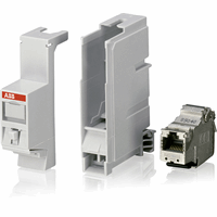 ABB Busch- Ipm/S1.1 Ipm/S1.1 Ip Patch Module Mdrc afbeelding 2