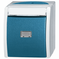 Busch-Jaeger ABB Busch- 2621 Wn-53-201 Tekstpulsdrukker 1P Maak (2CKA001484A0373) afbeelding 2