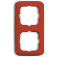 ABB Busch- 2512-217-101 afdekraam 2V R- Rd afbeelding 2