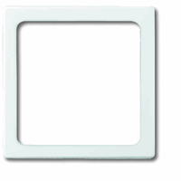 Busch-Jaeger centraalplaat 1716-84 studiowit voor infolicht (2CKA001731A1923) afbeelding 2