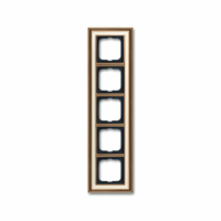 ABB Busch- 1725-848 afdekraam 5V Dynasty Antiek Iv afbeelding 2