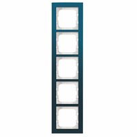 ABB Busch- 1725-228 afdekraam 5V Ax-Glas Oceaan afbeelding 2