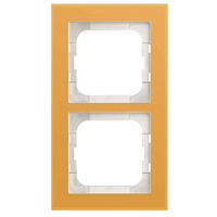 ABB Busch- 1722-225 afdekraam 2V Ax-Glas Zon afbeelding 2