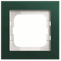 ABB Busch- 1721-226 afdekraam 1V Ax-Glas Avocado afbeelding 2