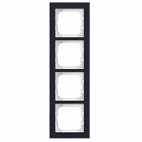 ABB Busch- 1724-223 afdekraam 4V Ax-Glas Paars afbeelding 2