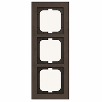 ABB Busch- 1723-243 afdekraam 3V Ax-Papier Bruin afbeelding 2