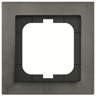 ABB Busch- 1721-298 afdekraam 1V Ax-Betongrijs afbeelding 2