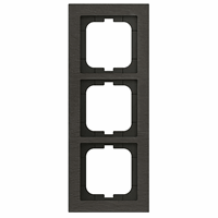 ABB Busch- 1723-290 afdekraam 3V Ax-Leigrijs afbeelding 2