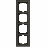ABB Busch- 1724-290 afdekraam 4V Ax-Leigrijs afbeelding 2