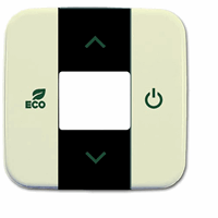 ABB Busch- 6235-212 Fah CPL Thermostaat Si Creme afbeelding 2