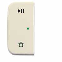ABB Busch- 6237-21-212 Fah Wip 2V Li Play/Pause Re afbeelding 2