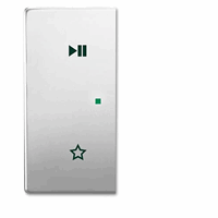 ABB Busch- 6237-21-866 Fah Wip 2V Li Play/Pause Ed afbeelding 2