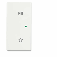 ABB Busch- 6237-21-884 Fah Wip 2V Li Play/Pause Fu afbeelding 2