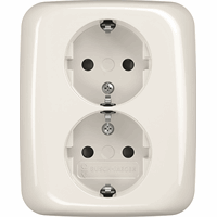 ABB Busch- 202 Eujb-214 WCD RA Dubbel kv Inb R-Alp afbeelding 2