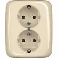 ABB Busch- 202 Eujrb-212 WCD RA 2V kv Inb Si Creme afbeelding 2
