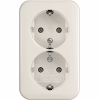 ABB Busch- 202 Eap/11W WCD RA Dubbel opb Ap Alpin afbeelding 2