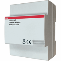 ABB Busch- 53001Dr-02 Din-RAil Adapter afbeelding 2