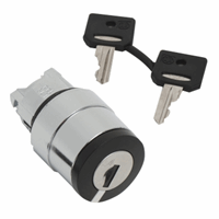 Sleutelschakelaar front 2-stand Ø:22mm SL458A afbeelding 2