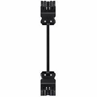 Gst18I5 Koppelsnoer 2,5mm² 2 Meter Pvc Eca Zwart afbeelding 2