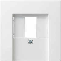 Gira System 55 Cpl USB multimedia zuiver wit 027603 afbeelding 2