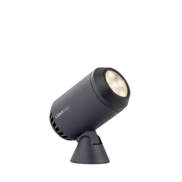 Tuinspot CASTOR 4 12V 3,5W 400lm 3000K IP44 antr