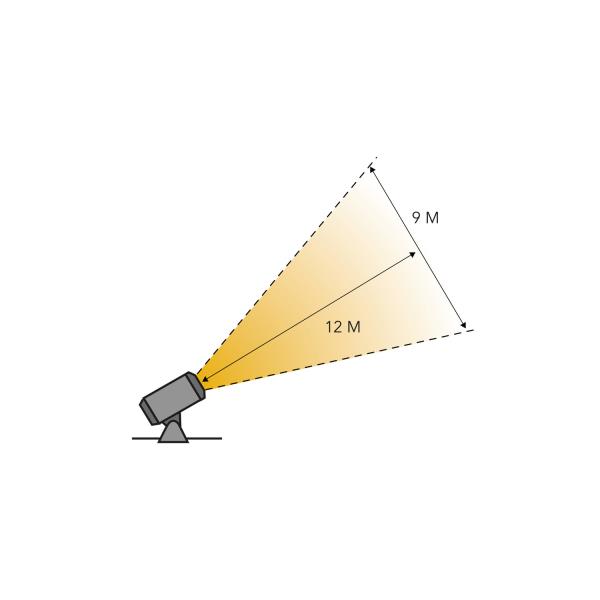 Tuinspot Castor 8 12V 8W 800Lm 3000K Ip44 Antr