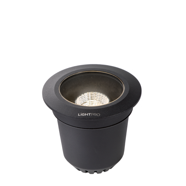 Grondspot ATIK R1 12V 9W 750lm 3000K IP67 dim antr afbeelding 1