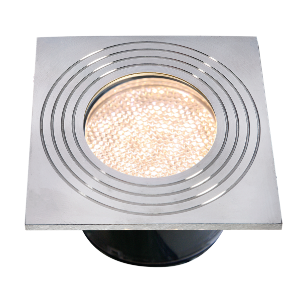 Decklight Onyx 60 R4 12V 1W 23Lm 3000K Ip67 Rvs afbeelding 1