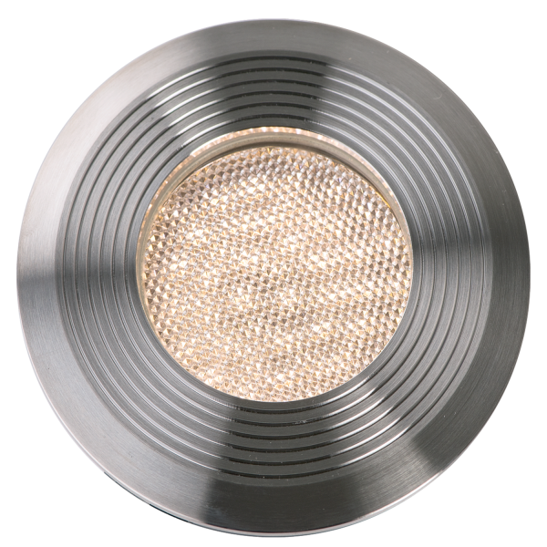 Decklight Onyx 90 R1 12V 1,5W 38Lm 3000K Ip67 Rvs afbeelding 1