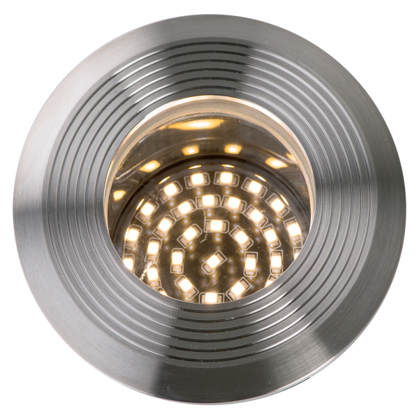 Decklight Onyx 90 R1 12V 1,5W 38Lm 3000K Ip67 Rvs afbeelding 3