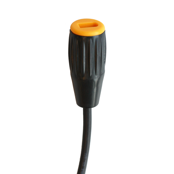 LED-strip connector met kabel 0,5m IP67 zwart afbeelding 2