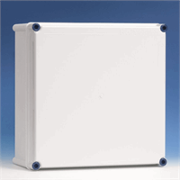 Lege kast grijs deksel 360x360 IP56 afbeelding 2