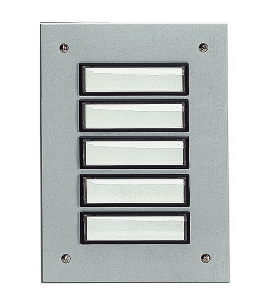ETAGEPLAAT aluminium, inbouw, 5-voudig, weersbeste afbeelding 2