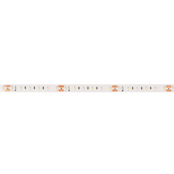 LED strip 2700K 24V 120 LED per meter 772 lumen 9.6W 5 meter IP20 dimbaar 8mm breed afkorten 50mm