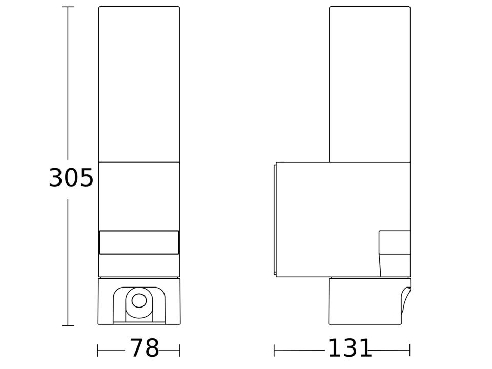 Steinel Sensor Buitenlamp L 620 CAM