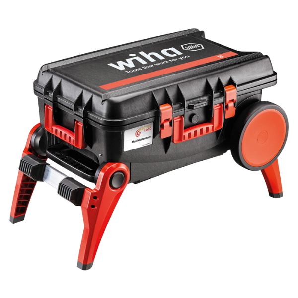 Wiha gereedschapskoffer XXL 3 voor de electricien met wieltjes leeg Axtie prijs tot 31-12-2021