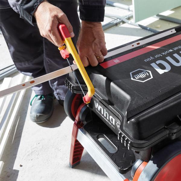 Wiha gereedschapskoffer XXL 3 voor de electricien met wieltjes leeg Axtie prijs tot 31-12-2021