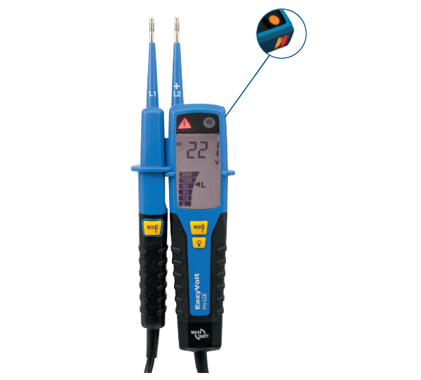 Eazyvolt Pro LCD 12-in-1 spanningstester afbeelding 2