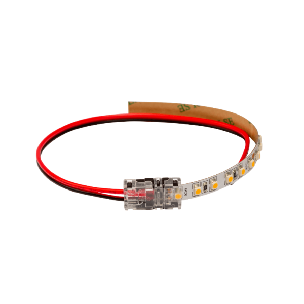 Led strip powerconnector 8mm IP20 127-401