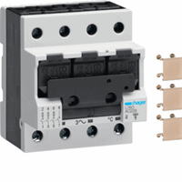 Hager Patroonlastscheider 3-P+N 63A Bi-connect L76O afbeelding 2
