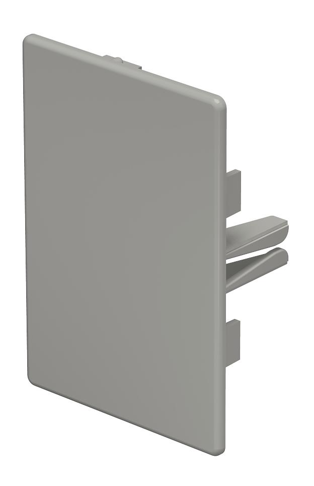 Eindstuk 60x90mm, PVC, steengrijs, 7030 afbeelding 2