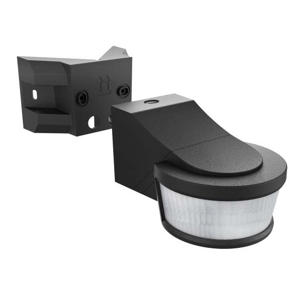 PIR universeel 230V 2000W 270° opbouw matzwart