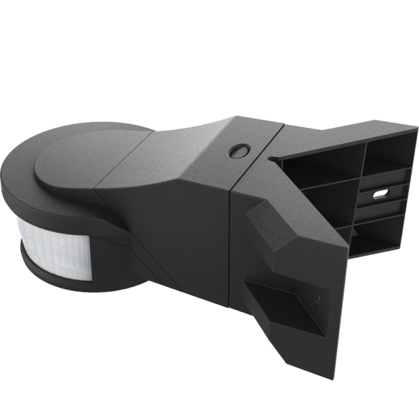 PIR universeel 230V 2000W 270° opbouw matzwart