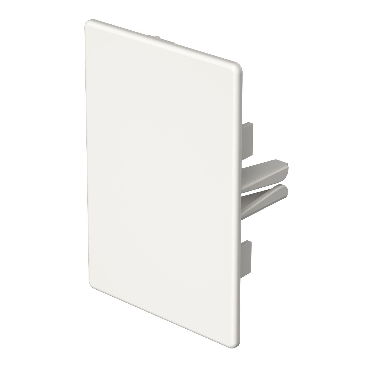 Eindstuk 60x90mm, PVC, zuiver wit, 9010 afbeelding 2