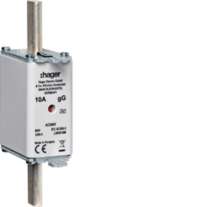 Hager Mespatroon NH0 35 A 500 V gG combimelder LNH035M afbeelding 2