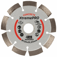 Mandrex Beton XtremePro Diamantzaagblad MDZC125X 125mm afbeelding 2