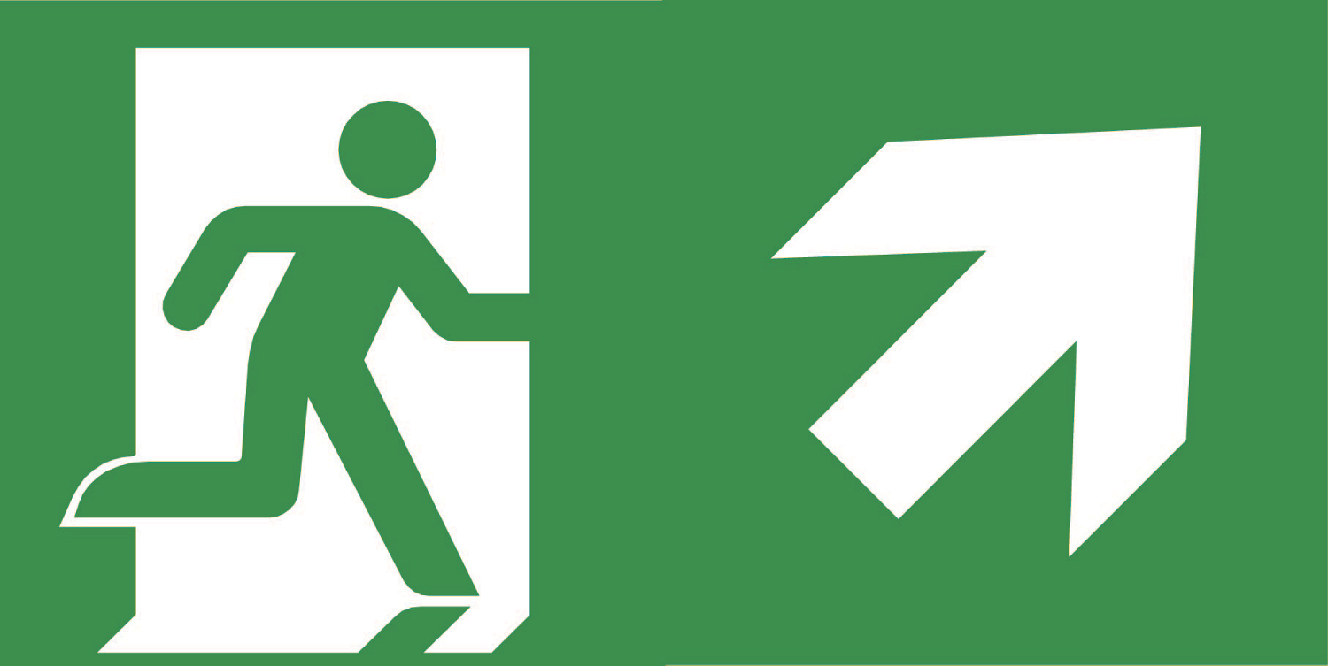 Van Lien Pp 220/57 Pictogramplaat Trap Op Rechts afbeelding 2