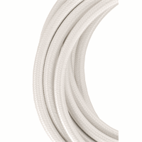Bailey 139673 Textile Cable 2C White 3M afbeelding 2
