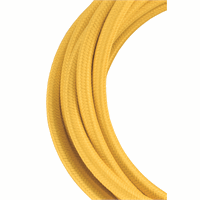 Bailey 139677 Textile Cable 2C Yellow 3M afbeelding 2